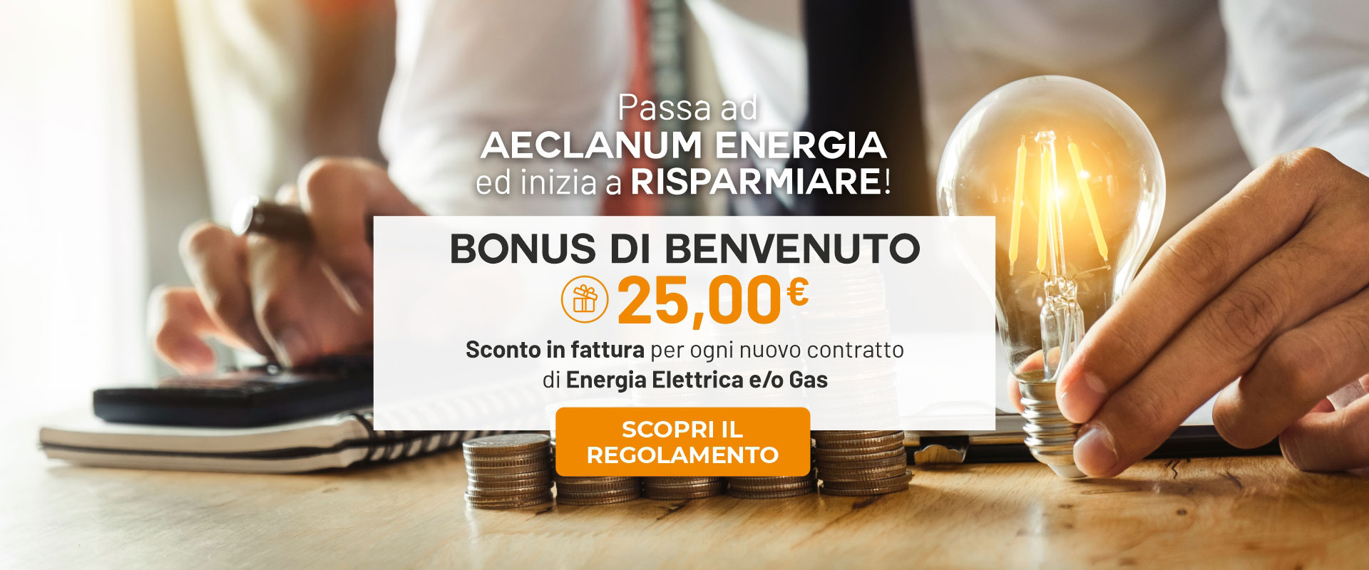 Bonus di Benvenuto - Aeclanum Energia